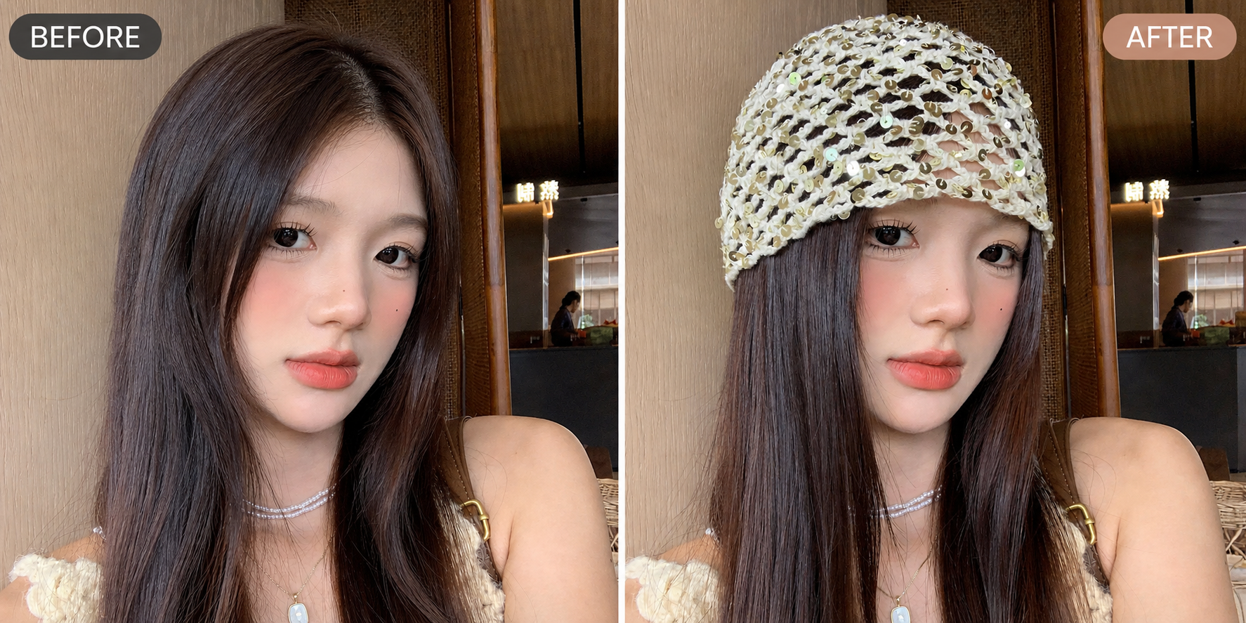 Bonnet Crochet Chic